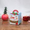 Nueva Caja de Manzana Navideña de Dibujos Animados Caja de Empaque de Nochebuena Caja de Papel S8827 Caja de Regalo de Fruta Ping An Se Puede Hacer