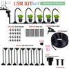 Serie de Riego por Goteo Xiazhe Set Automático para Regar Flores, Material de POM, Fácil de Instalar, Sin Rotura de Tuberías, Herramienta de Riego para Jardinería