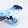 Fornecimento direto de fábrica profissional de nova flor de transferência de água peixe pequeno Placa placa de vitalidade Rua Pincel skate meninas banana board