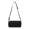 Elegante e (da qi - estiloso/generoso) Bolsa 2026 Grande Capacidade Nova Estilosa Textura Simples Portátil de Ombro de Braço Casual Bolsa Cilindro