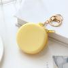Bolsa de Monedas Redonda de Silicona Linda de Dibujos Animados Mini Ins para Chicas Bolsa de Almacenamiento de Monedas Cartera de Mujer Bolsa para Auriculares