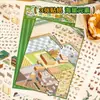 Yuxian Pegatinas de Paisaje Miniatura 3D de Cinco Capas Espacio Maravilloso 1.0 Juguete Infantil Pegatinas para Diario DIY Alivio del Estrés