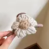 Atmósfera de Otoño e Invierno Pinza para el Cabello de Tamaño Mediano Elegante Versátil para la Parte Posterior de la Cabeza Recogido Pinza de Tiburón Alta Apariencia Pinza de Garra de Felpa Accesorios para el Cabello
