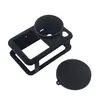 Adecuado para Dji Osmo Action6 Funda de Silicona Cubierta Protectora de Silicona Negra Accesorios para Cámara Deportiva Action6