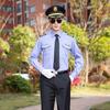Uniformes de Guardia de Seguridad Camisas Administración de Propiedades Uniformes de Manga Larga para Hombres Ropa de Trabajo de Manga Corta de Verano Camisas de Servicio Ropa Nuevo Estilo de Verano