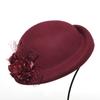 Sombrero Nuevo Estilo 2026 para Mujer, Boina de Lana Otoño e Invierno, Sombrero Pequeño Retro Británico, Elegante y con Estilo, Azafata al por Mayor
