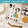 Divisória de Gaveta Armazenamento Placa Divisória Grátis Telescópica Combinação Tira Divisória de Cozinha Divisória Transparente Artefato Divisória Universal de Guarda-roupa