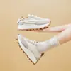 Zapatillas Deportivas Chunky Estilo Papá de Celebridad de Internet Europeas para Mujer, Estilo Trendy Ins, Nuevas de Verano 2026 Moda Coreana con Suela Gruesa