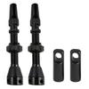 Juego de 2 Válvulas de Vacío para Bicicleta con Herramienta Extractora de Núcleo de Válvula Fluido Reparador Anti-Pinchazos Válvula de Neumático CNC Antirretorno