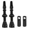 Juego de 2 con 2 Herramientas, Válvula de Vacío para Bicicleta para Prevenir el Flujo de Retorno del Líquido del Neumático, Válvula de Neumático CNC