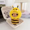 Pequeño Jade Yuy Peluche Colgante Ropa Lindo Personaje de Dibujos Animados Set 10cm Muñeca Suéter Gorro
