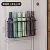 Estante de pared para paraguas de uso doméstico, gabinete de almacenamiento, soporte para paraguas detrás de la puerta, impermeable, no requiere taladro, estante de almacenamiento de paraguas para la entrada