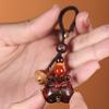 Benmingnian Fu Hu Chaveiro Cabide Carro Escultura Em Madeira Zodíaco Tigre Pingente Feminino Moda Nacional Estilo Retro Chaveiro Masculino