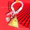 Chaveiro Criativo Zongzi HelloKitty Desenho Animado Fofo Gato KT Zongzi Pingente Dourado Festival do Barco-Dragão Presente Venda por Atacado