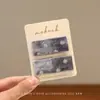 Pinza para el Cabello de Lana con Lunares Estilo Coreano para Niños, Nuevo Pasador Lateral de Gama Alta, Pinza para Flequillo de la Frente, Accesorio para el Cabello