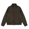 Dd2026 Chaqueta de Calle Americana para Hombre con Decoración de Solapa, Chaqueta Casual de Pu de Moda, Suministro al por Mayor 34