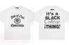 Essentials Hhh Marca Tendência Estilo Americano Verão Estampa de Letra Solta Casual Manga Curta Camiseta para Homens e Mulheres Ins