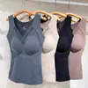 Chaleco térmico auténtico 8803 de grafeno con almohadilla en el pecho incorporada, para mujer, otoño/invierno, cepillado, sin costuras, ropa interior térmica base lavable a máquina
