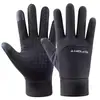 Deporte Guantes Deportivos para Hombre Ciclismo al Aire Libre Invierno Forrados de Lana Cálidos Guantes con Pantalla Táctil a Prueba de Frío Impermeables Guantes para Dedos