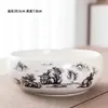 Vaso de Cerâmica Sem Furos para Plantas Hidropônicas em Vasos, Prato para Rabanete Verde e Suculentas, Vaso Grande para Narcisos, Vaso Grande para Flores Aquáticas de Mesa