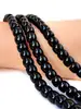 Al por mayor 8*6mm Cuentas de Barril Vidrio Imitación Jade Pulsera Joyería Accesorios Cuentas de Vidrio Cristalino Cilíndricas Accesorios Cuentas Sueltas