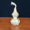 Cabaça de Latão Artesanato em Metal Cabaça de Cobre Puro Pêndulo de Metal Abertura Artesanato para Casa e Escritório Ornamentos