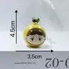 Novo Chaveiro Criativo Fruta Festa Pingente Fruta Fofa Cubo Bolsa Pingente Pequeno Presente Atacado