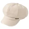Chapéu Feminino Outono e Inverno Estilo Japonês Boina Bico de Pato Lã Retrô Chapéu de Pintor Mostra Rosto Pequeno Britânico Versátil Chapéu Octogonal