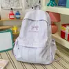 Mochila minimalista estilo coreano para estudiantes de secundaria y preparatoria, versátil para la escuela y los desplazamientos, mochila de viaje ligera y de gran capacidad