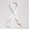 Portatarjeta de Identificación para el Trabajo con Cordón Retráctil, Plástico para Insignia de Empleado con Hebilla de Fácil Extracción, Tarjeta de Identificación Personalizada con Hebilla de Seguridad Desprendible