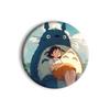 Insignia de hojalata de dibujos animados de 44 mm con animación de Totoro