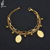 AliExpress deseo accesorios nueva combinación pulsera coreana damas acero titanio personalidad figura como pulsera venta al por mayor generación