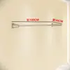 Estante de Exhibición Engrosado de Acero Inoxidable para Tienda de Ropa, Colgador Lateral de Pared Cepillado, Estante de Exhibición Colgante para Ropa de Mujer