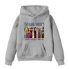 Venta Caliente de Amazon Sudadera con Capucha Casual Estampado Perimetral Taylor Swift the eras tour para Hombre y Mujer