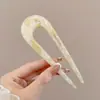 Herramienta Perezosa para Peinar el Cabello 2026 Nuevo Modelo Peine de Inserción de Cuatro Dientes Pasador Fijo Invisible Palillo para el Cabello en Forma de U Peine Versátil Accesorio para el Cabello