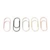 Otu Fat 50mm Clips de Papel Galvanizados Clips Grandes Creativos en Forma de Corazón para Journaling y Agendas Creativas