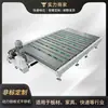 Transportador de Corrente de Placa de Aço Inoxidável, Máquina de Tradução de Potência para Transferência de Material de Grau Alimentício, Personalização de Linha de Montagem de Grau Alimentício
