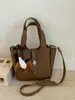 Bolso Cubo Nuevo de Alta Gama 2025 con Gran Capacidad para Mujer, Presenta un Sofisticado Diseño de Nicho, Se Puede Usar como Bolso de Hombro, Bolso de Axila o Bolso Cruzado