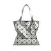 Bolso de mano japonés de estilo nicho, ligero, moderno y con diseño geométrico romboidal de seis cuadrículas, combinable con todo. Bolso de mano moderno y versátil para mujer.