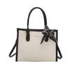 Bolsa de mão com estampa de cores da moda feminina, primavera e verão 2025, nova bolsa tote para deslocamento, estilo ocidental, bolsa transversal feminina