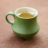 Taza de Té Cerámica con Patrón de Mandarina Verde Pequeña del Fabricante, Taza Especial de Maestro, Taza Personal para Degustación de Té, Juego de Té de Alto Valor Estético