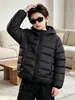 Ropa para niños, chaqueta de plumas para niños, nuevo estilo de invierno 2026, prenda superior ligera para niños, ropa de invierno cálida para bebés niños, moderna