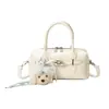 Bolsa de Mão Texturizada de Nicho Estilo Francês 2026 Nova Bolsa Feminina Moda Simples Bolsa Transversal Tendência Casual Bolsa Almofada