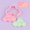 Serie de Conejos con Dibujo Lineal Molde para Galletas 3D Realista Prensa para Galletas Fondant DIY Esencial para Hornear