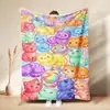 Manta de Flanela Fofa de Gato Pet Universal para Todas as Estações Manta para Cochilo no Escritório Manta Cobertora para Intervalo de Almoço no Dormitório