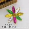 Acessórios para Roupas de Performance Headwear de Dança cosplay Animação Acessórios Étnicos Flor de Miçanga Corsage Anis Grande