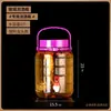 Frasco de vidrio para hacer licor infusionado, frasco de vino de vidrio grueso de gran capacidad sellado para uso doméstico con tapa, frasco para pepinillos, frasco para kimchi