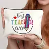 Dia do Professor Transfronteiriço Professor Estagiário Bolsa de Maquiagem Tinta a Óleo Dia do Professor Professor Tinta a Óleo Bolsa de Maquiagem Mais Vendida na Amazon