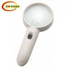Espejo madre de doble lente doble aumento con 4 luces LED detector de dinero raqueta de mano para lectura lupa de plástico 6B-6B