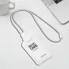 Portatarjetas retráctil multicolor con cordón, Portapase de empleado, Portatarjeta de identificación de fábrica, Tarjeta de acceso de estudiante, Tarjeta de campus